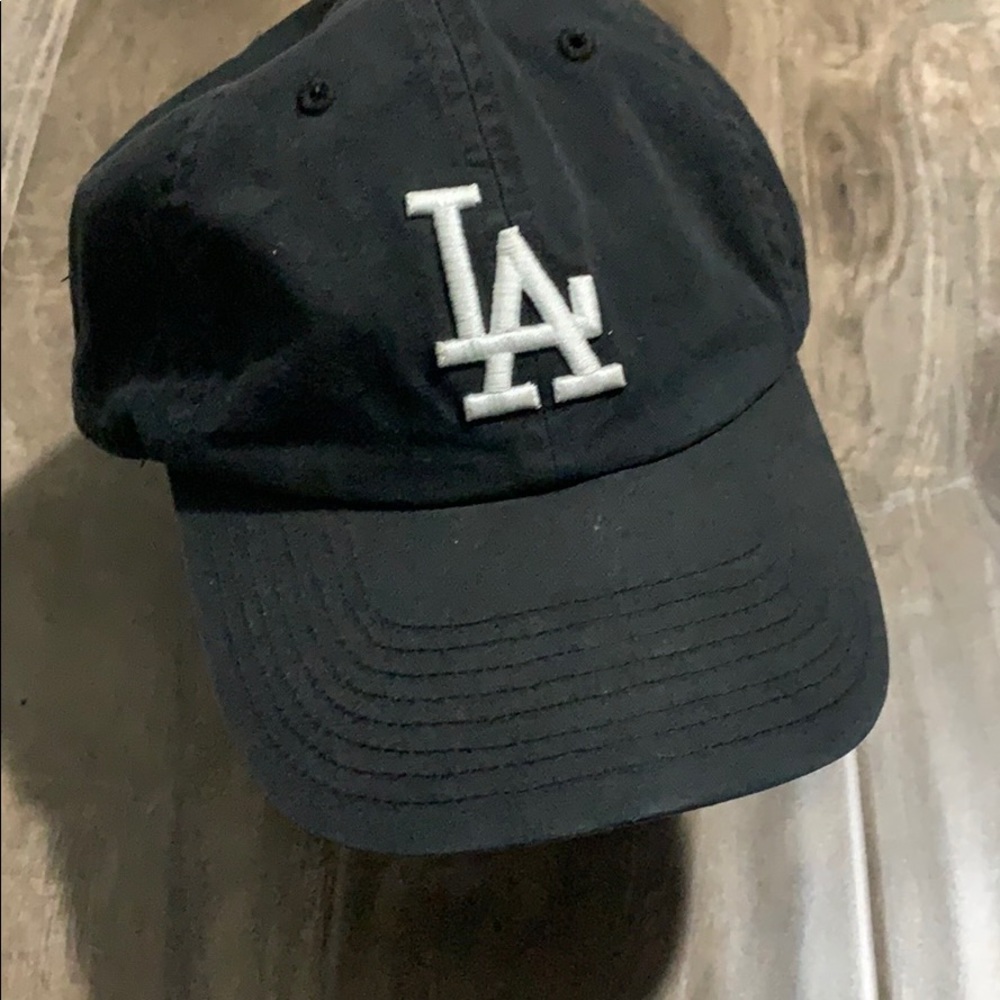 Women’s black dodger hat